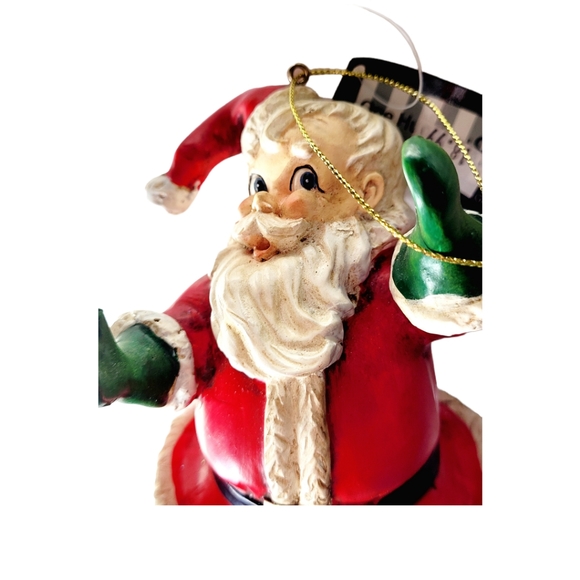 Oversized Santa ornament nwt - Picture 6 of 6